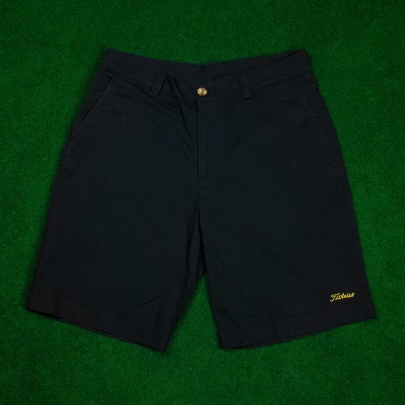 Titleist Black Shorts w/ Yellow Highlights